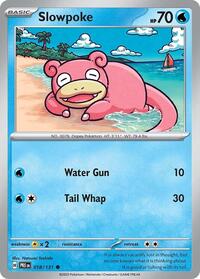 Slowpoke - SV: Prismatic Evolutions - 018/131