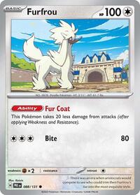 Furfrou - SV: Prismatic Evolutions - 088/131