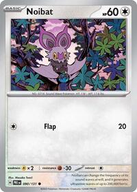 Noibat - SV: Prismatic Evolutions - 090/131