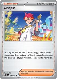 Crispin - 105/131 - SV: Prismatic Evolutions - 105/131