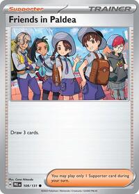 Friends in Paldea - 109/131 - SV: Prismatic Evolutions - 109/131