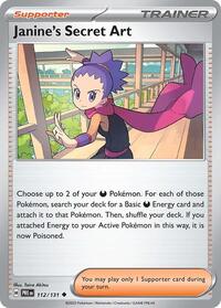 Janine's Secret Art - 112/131 - SV: Prismatic Evolutions - 112/131