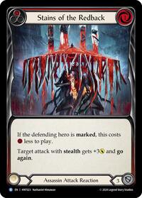 Stains of the Redback (Red) - The Hunted - HNT023