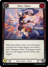 Silver Talons (Red) - The Hunted - HNT080