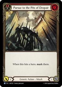 Pursue to the Pits of Despair (Red) - The Hunted - HNT225