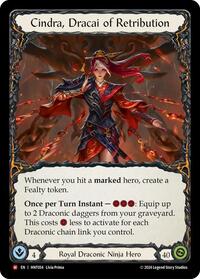 Cindra, Dracai of Retribution - The Hunted - HNT054