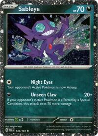 Sableye (Cosmos Holo) - Miscellaneous Cards & Products - 136/193