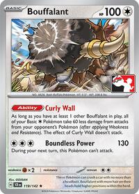 Bouffalant - 119/142 - Prize Pack Series Cards - 119/142