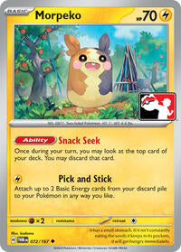 Morpeko - 072-167 - Prize Pack Series Cards - 072/167