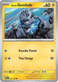 Alolan Geodude - SV09: Journey Together - 044/159