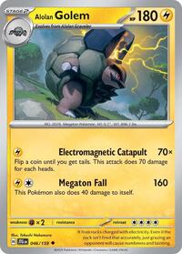 Alolan Golem - SV09: Journey Together - 046/159
