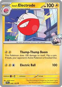 Iono's Electrode - SV09: Journey Together - 048/159