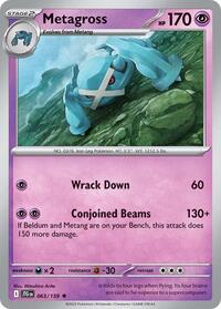 Metagross - SV09: Journey Together - 063/159