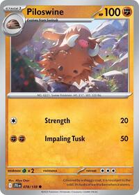 Piloswine - SV09: Journey Together - 078/159