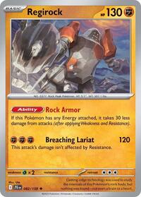 Regirock - SV09: Journey Together - 082/159