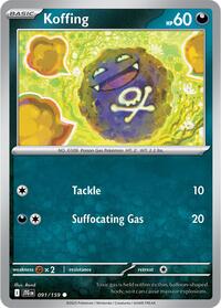 Koffing - SV09: Journey Together - 091/159