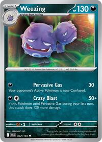 Weezing - SV09: Journey Together - 092/159