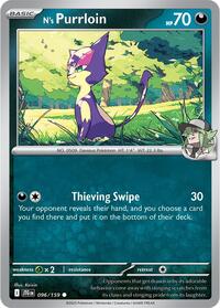 N's Purrloin - SV09: Journey Together - 096/159