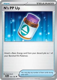 N's PP Up - SV09: Journey Together - 153/159