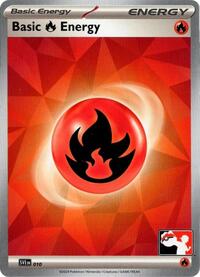 Basic Fire Energy - 010 - Prize Pack Series Cards - 010