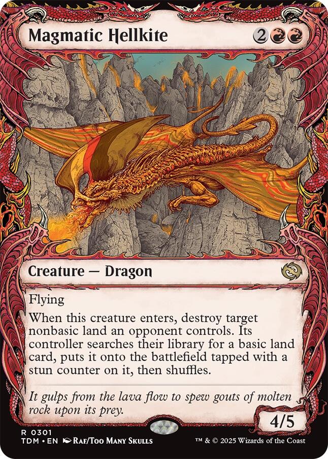Magmatic Hellkite (Showcase)