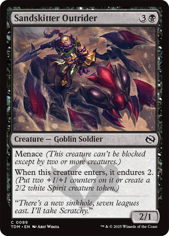 Sandskitter Outrider