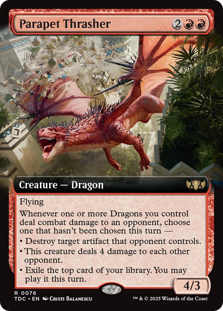 Parapet Thrasher (Extended Art)