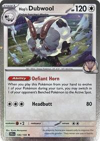 Hop's Dubwool (Cosmos Holo) - Miscellaneous Cards & Products - 136/159