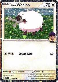 Hop's Wooloo - 135/159 (Cosmos Holo) - Miscellaneous Cards & Products - 135/159