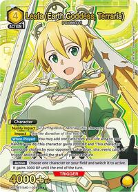 Leafa (Earth Goddess, Terraria) (028) (R*) - UE07BT: Sword Art Online - UE07BT/SAO-1-028