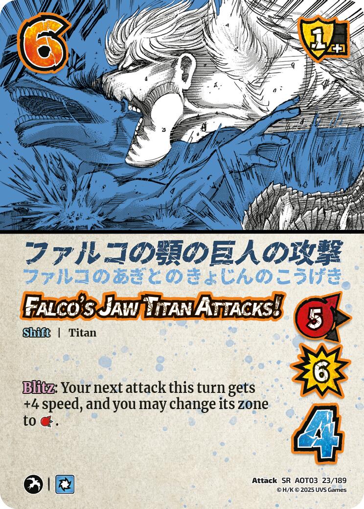 Falco's Jaw Titan Attacks! // Falco's Jaw Titan