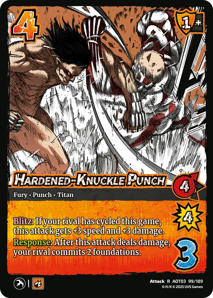 Hardened-Knuckle Punch
