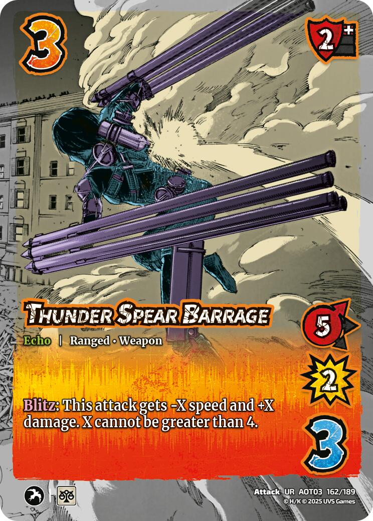 Thunder Spear Barrage