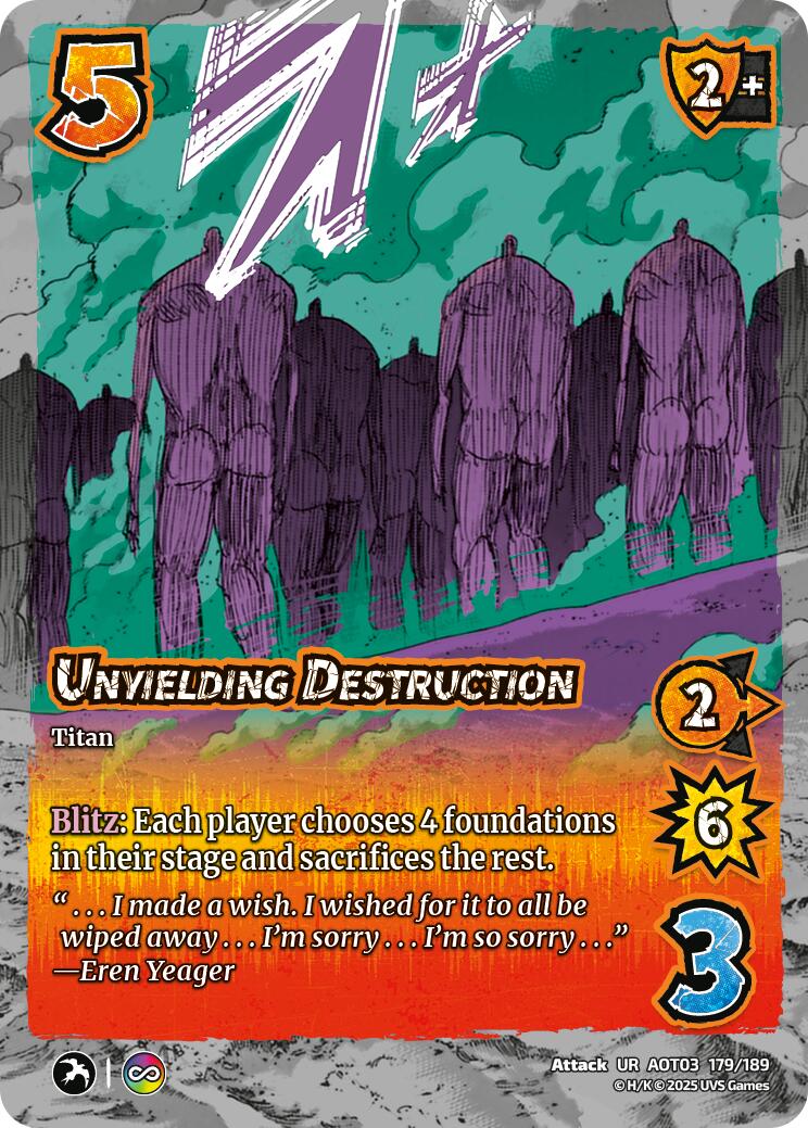 Unyielding Destruction