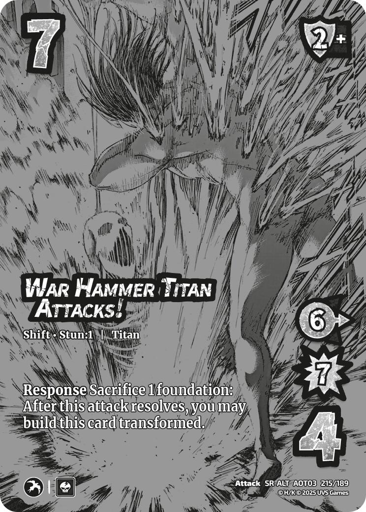 War Hammer Titan Attacks! // The War Hammer Titan (Alternate Art)