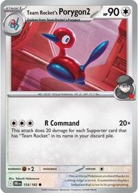 Team Rocket's Porygon2 - SV10: Destined Rivals - 154/182