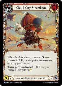 Cloud City Steamboat (Red) - High Seas - SEA015