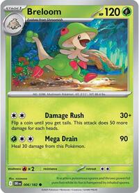 Breloom - SV10: Destined Rivals - 006/182