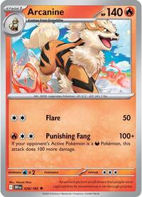 Arcanine - SV10: Destined Rivals - 028/182