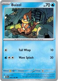 Buizel - SV10: Destined Rivals - 057/182