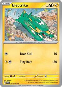 Electrike - 075/182 - SV10: Destined Rivals - 075/182