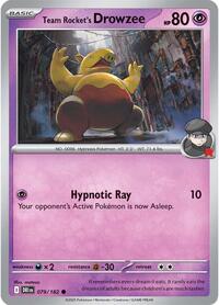 Team Rocket's Drowzee - SV10: Destined Rivals - 079/182