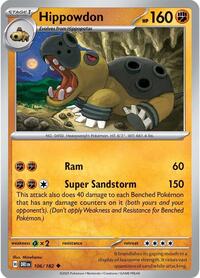 Hippowdon - SV10: Destined Rivals - 106/182