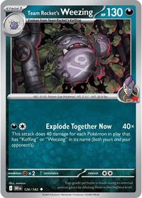 Team Rocket's Weezing - 126/182 - SV10: Destined Rivals - 126/182