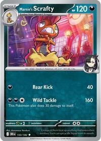 Marnie's Scrafty - SV10: Destined Rivals - 133/182