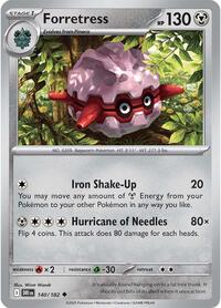 Forretress - SV10: Destined Rivals - 140/182