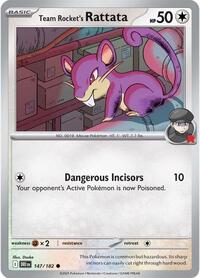 Team Rocket's Rattata - SV10: Destined Rivals - 147/182