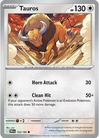 Tauros - SV10: Destined Rivals - 152/182