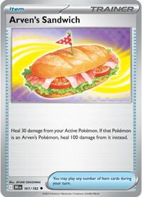 Arven's Sandwich - SV10: Destined Rivals - 161/182