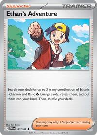 Ethan's Adventure - 165/182 - SV10: Destined Rivals - 165/182